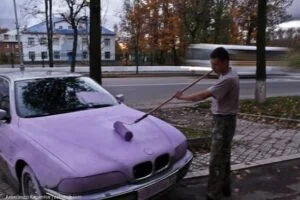 errores de pintar tu coche