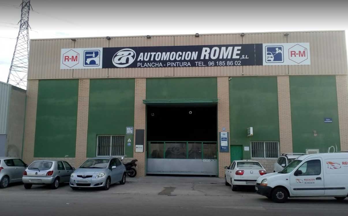 Pintar Coche Alboraya fachada