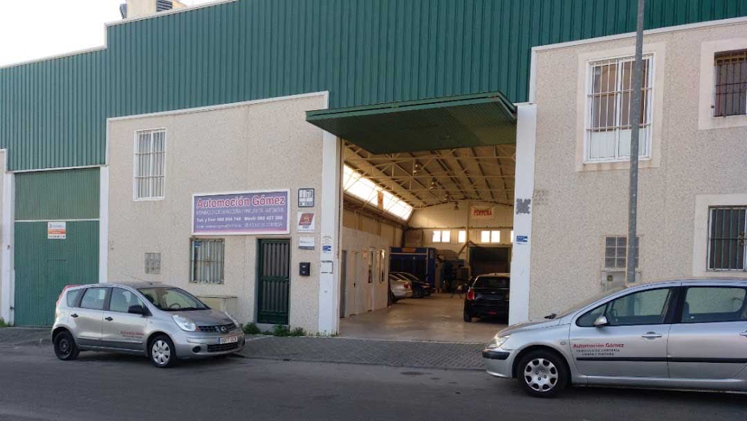 Pintar coche Alcantarilla fachada