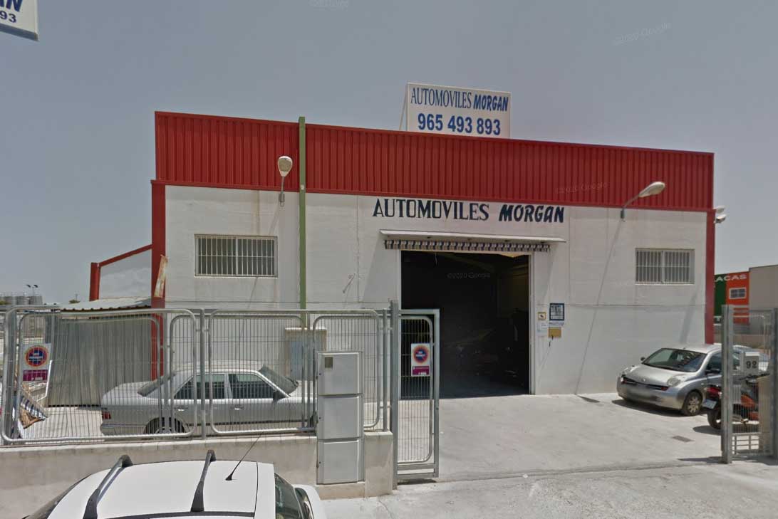 Pintar Coche Aspe fachada