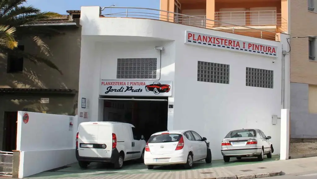 Pintar Coche Roses-fachada