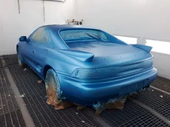pintar coche mora de ebre coche en cabina