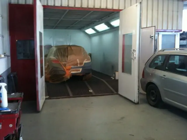 pintar coche santa cristina de aro cabina